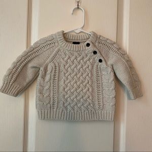 Baby gap cable knit sweater